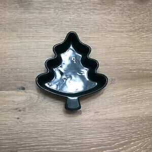 Stonewall Kitchen Christmas Tree Shaped Dish For Candies, Sauces, Etc at Xmas.